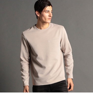 タックボーダー クルーネックカットソー