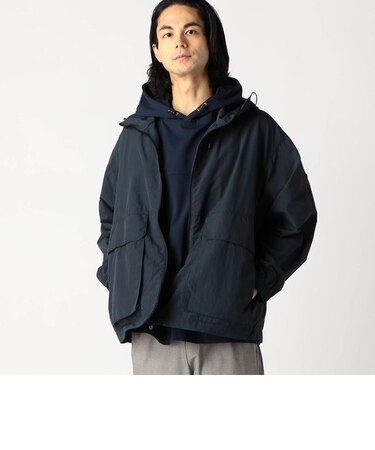 撥水フードマウンテンパーカー
