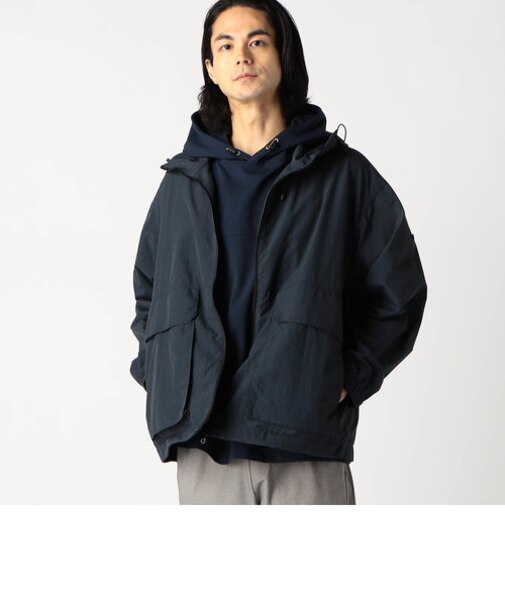 撥水フードマウンテンパーカー