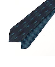 ダイヤ/千鳥 リバーシブルネクタイ