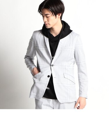 ブライトビッグチェックジャケット