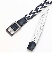 イタリアン編込テープ リバーシブルベルト