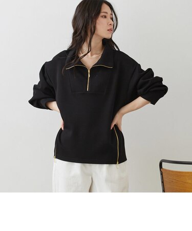 ハーフＺＩＰプルオーバー