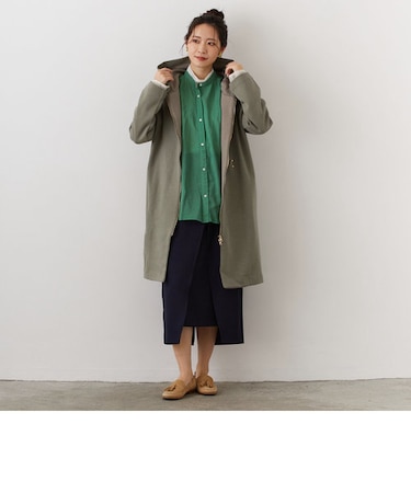 2WAYフードカーディガン