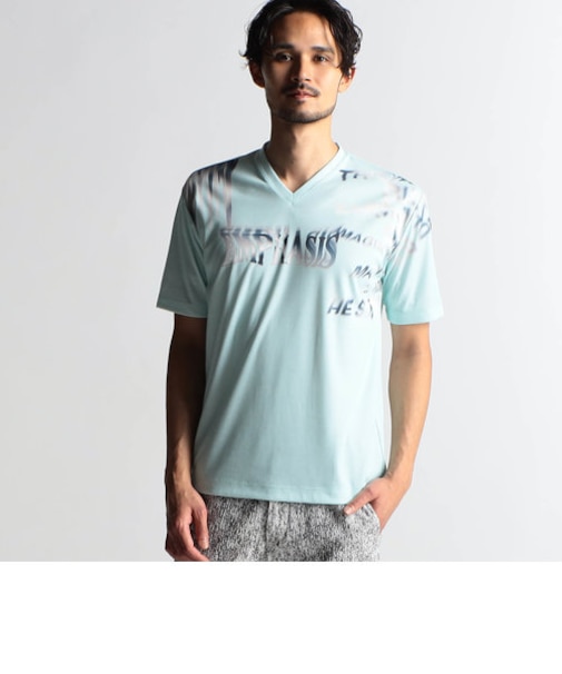 グラデーションロゴ半袖Tシャツ