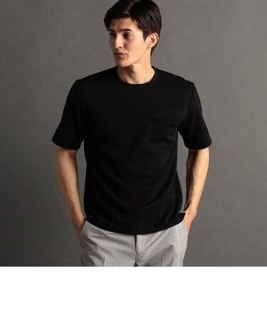 タックボーダー クルーネックTシャツ