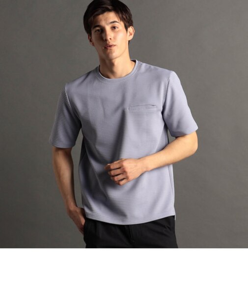 タックボーダー クルーネックTシャツ
