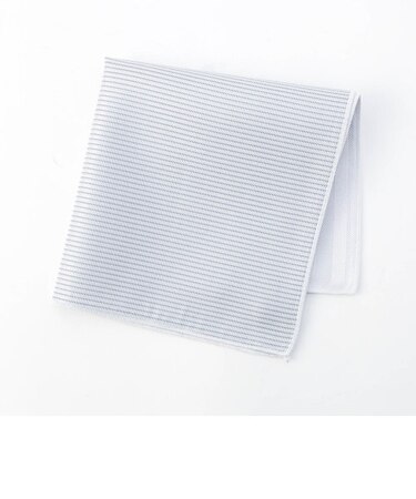 ダブルフェイス ジャカードチーフ