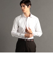 MONTI ホワイトドビー ドレスシャツ