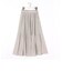 ヴィンテージサテン消しプリーツスカート