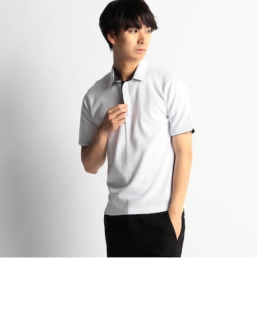 【WEB限定商品】変形針抜ポロシャツ