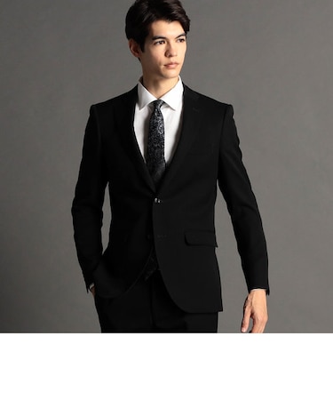 SUPER BLACK フォーマル対応スーツ