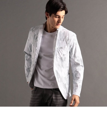 ボタニカルトリコット コンバーチブルジャケット