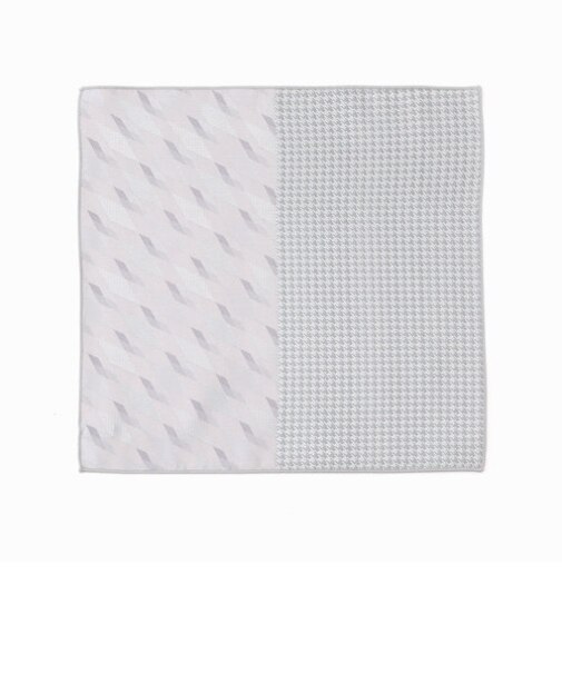 ダイヤ/千鳥 ポケットチーフ