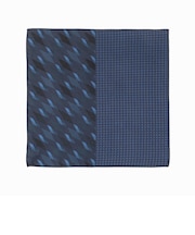 ダイヤ/千鳥 ポケットチーフ