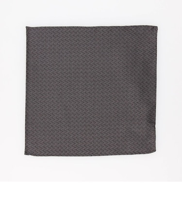 ヘリンボンジャカード ポケットチーフ