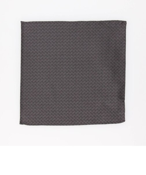 ヘリンボンジャカード ポケットチーフ