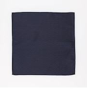 ヘリンボンジャカード ポケットチーフ