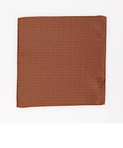 ヘリンボンジャカード ポケットチーフ