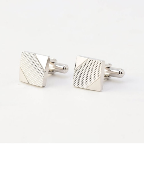 マイクロカット柄 カフリンクス