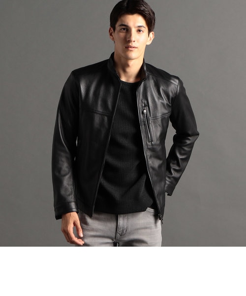 WEB限定 WARDROBE SMART】 シープ ダブル ライダースジャケット