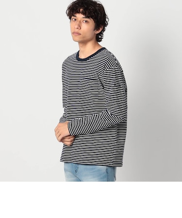 デラヴェ天竺ロングスリーブＴシャツ