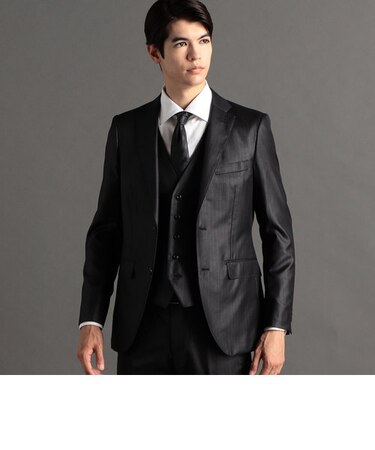 カレンダーストライプ スーツ