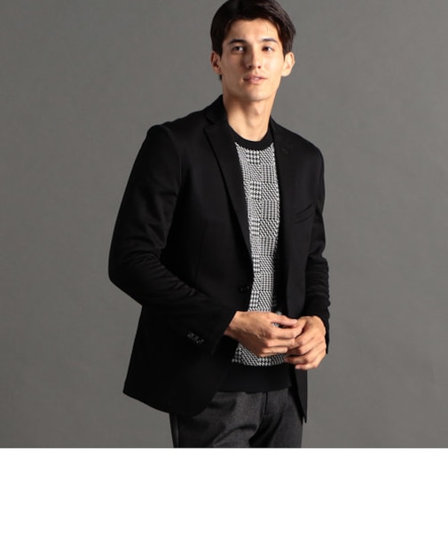 バーズアイジャージー セットアップジャケット