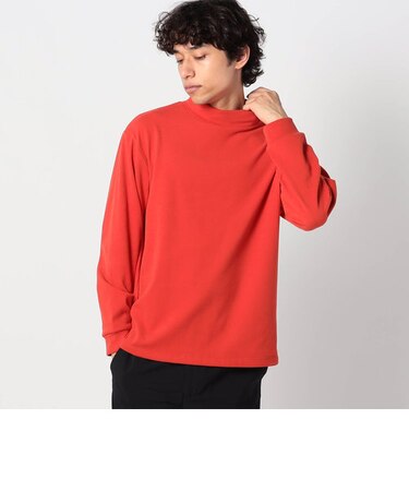 モックネックカットソー
