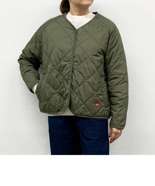 ダイヤキルティング　中綿ブルゾン