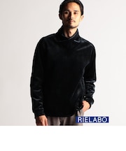 【RIELABO】デザインショールカラープルオーバー