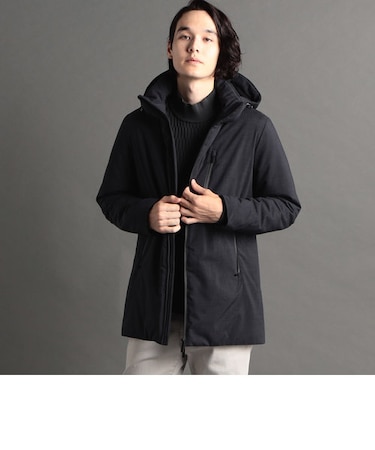 テクニカルダウン フーデッドブルゾン