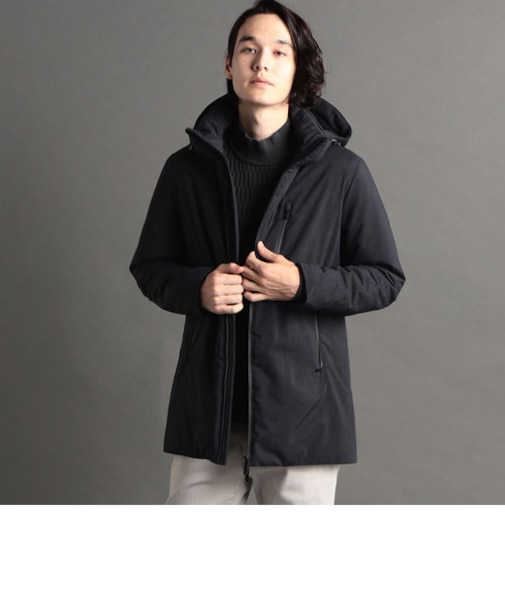 テクニカルダウン フーデッドブルゾン