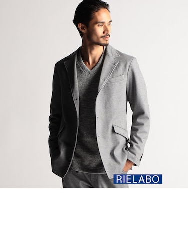 【RIELABO】ヘビーポンチジャカード ジャケット