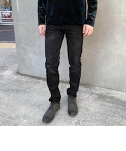 フロッキープリントデニム