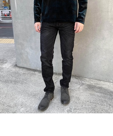 フロッキープリントデニム