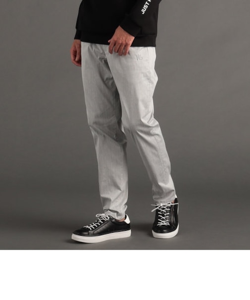 【NICOLE SPORTS】スラックス風カラーイージーパンツ