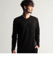 ブリスターエンボスアラカルト長袖プルオーバー