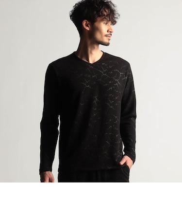 ブリスターエンボスアラカルト長袖プルオーバー