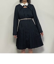 ボレロドッキングプリーツワンピ―ス