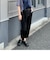 配色ステッチイージーサルエルパンツ