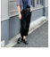 配色ステッチイージーサルエルパンツ
