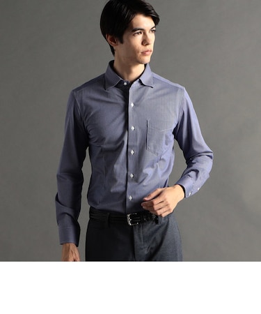 ジャカードプリント ドレスシャツ