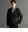 DELEGANT メランジジャージ セットアップジャケット