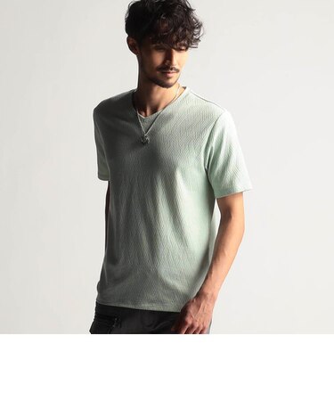 バスケットリンクスジャガードＶネックプルオーバ