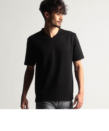 ボックスミニワッフル半袖Tシャツ