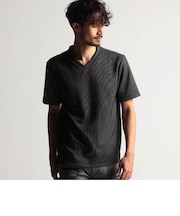 ボックスミニワッフル半袖Tシャツ