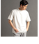 メランジジャカード モックネックTシャツ