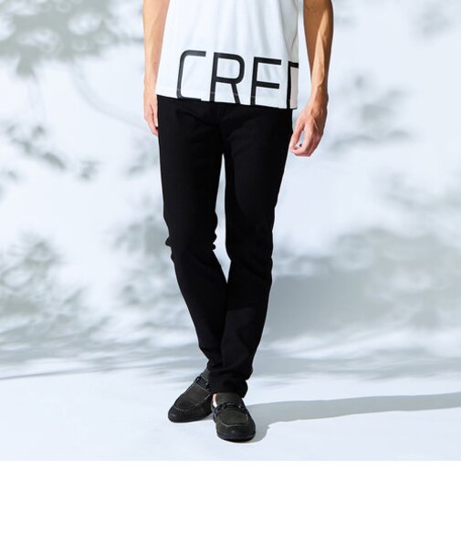 BIGヘリンボンハイストレッチパンツ