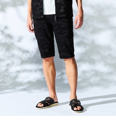 アラカルトエンボスハーフパンツ